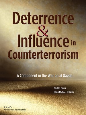 cover image of Deterrence and Influence in Counterterrorism